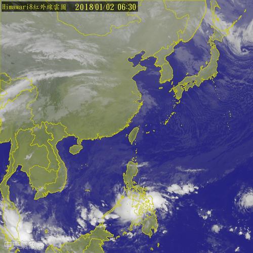 天气图.(图/气象局)